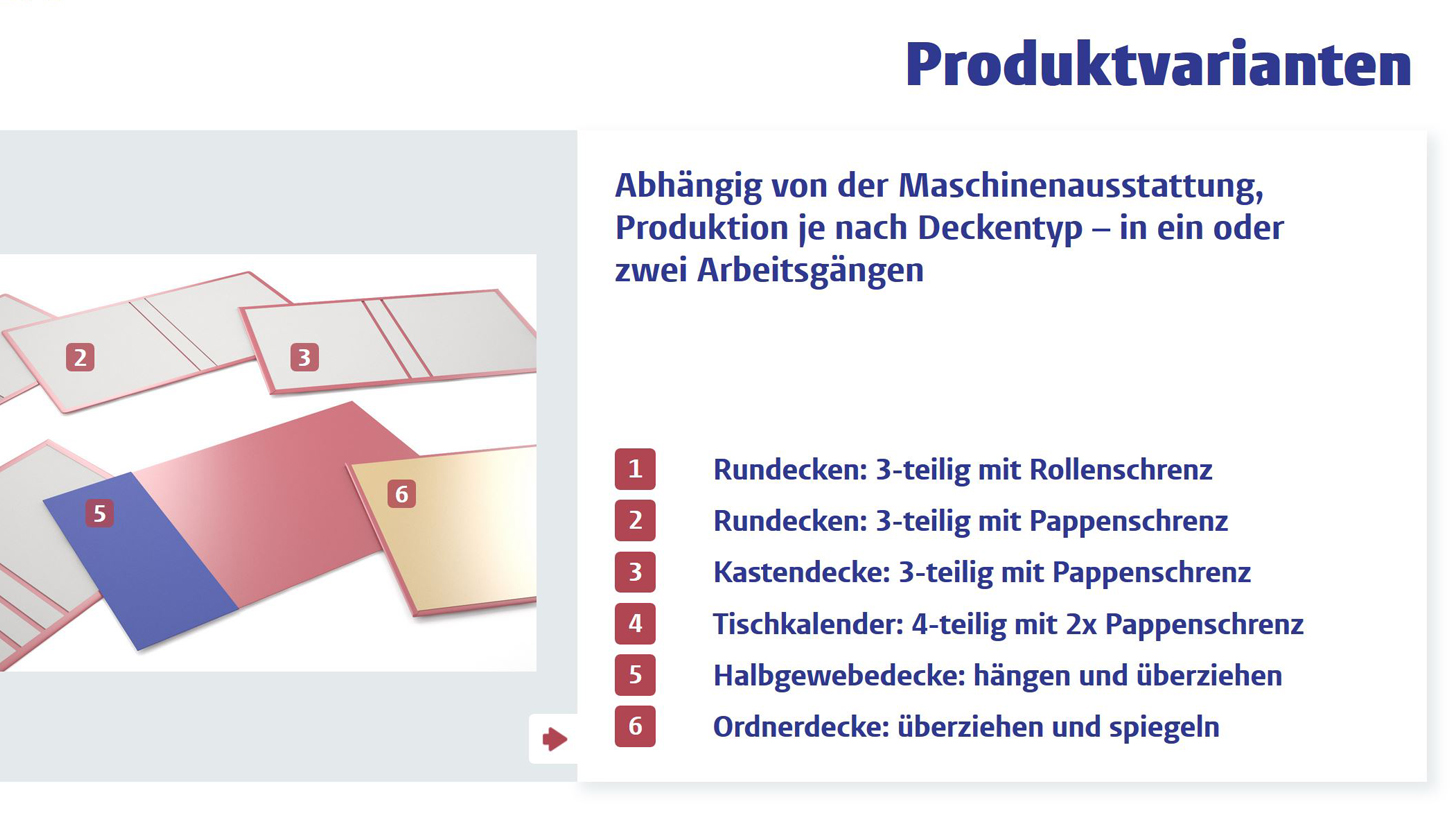 Webapp zur Produktpräsentation Kolbus Produkseite