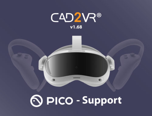 CAD2VR® Update 1.68 – Pico 4 Support