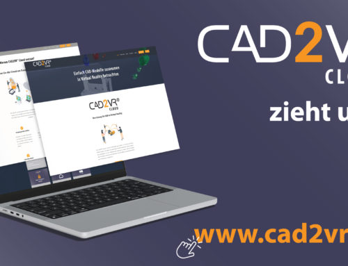 CAD2VR® Cloud erhält eigene Webseite: www.cad2vr.eu